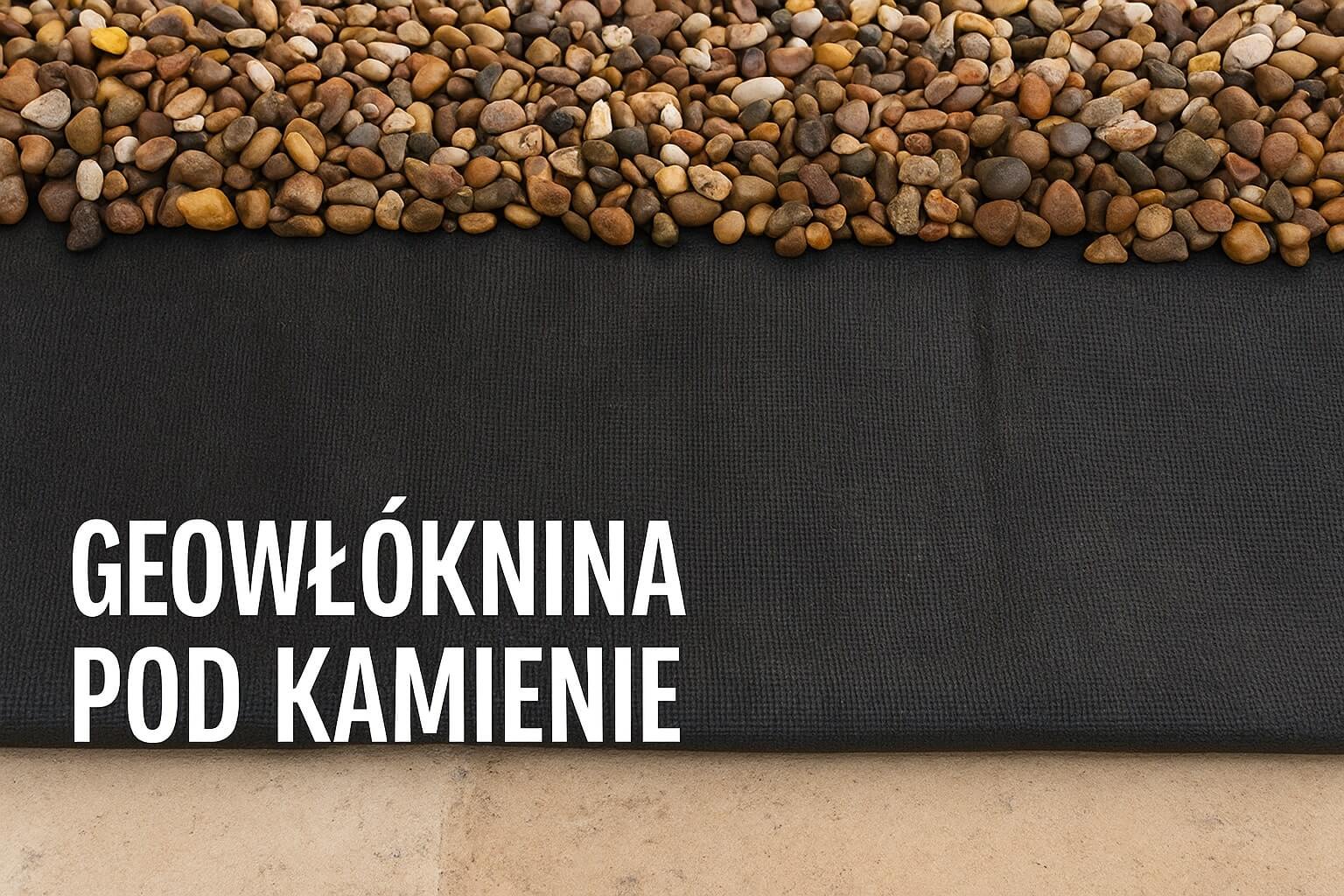 Geowłóknina pod kamienie
