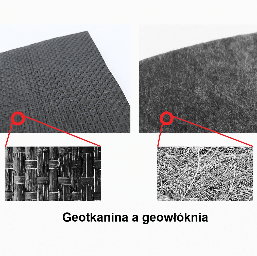 Geotkanina a geowłóknina – różnice