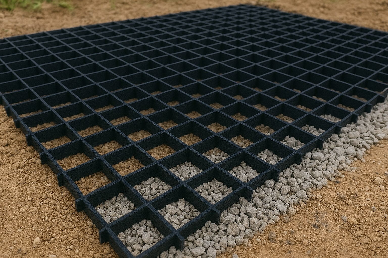 Jaką podbudowę zastosować pod geokratę?